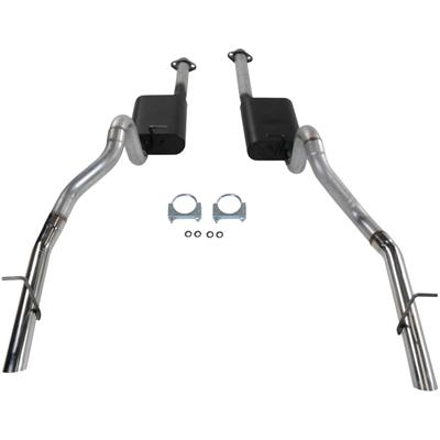 Flowmaster American Thunder Exhaust Systems 17212 Exhaust, Thunder, Cat-Back, Steel, Aluminized, Original Style Tips, Ford, 4.6, 5.0L, Kit thumbnail 3