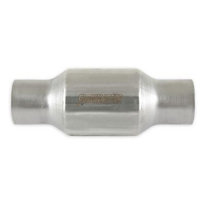Flowmaster Universal Catalytic Converters 2230125 Converter, Universal, Ceramic, Stainless Steel, 2.5 in. Slip Fit Inlet/Outlet, 10.5 in. Length, 3-Way, Each thumbnail 7