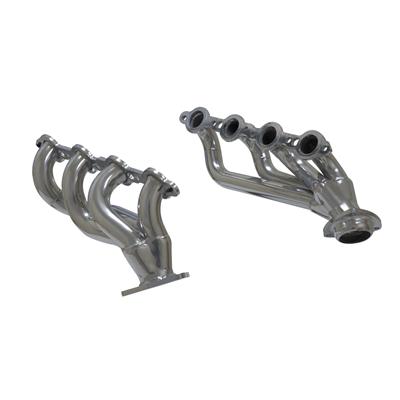 Flowmaster Scavenger Series Elite Headers 814123 Headers, Elite, Shorty, Stainless, Polished Ceramic Coated, Cadillac, Chevy, GMC, Hummer, Pair thumbnail 4