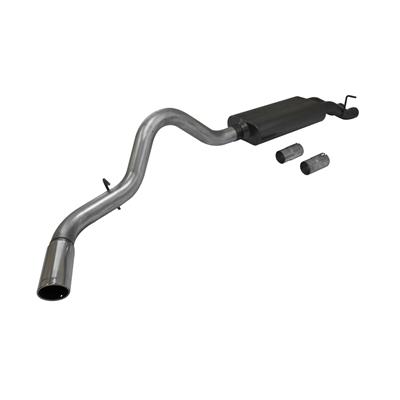 Flowmaster Stainless Steel American Thunder Exhaust Systems 817328 System, Thunder, Cat-back, Single, Stainless, Side Exit, Chevy, GMC, 6.0L LS, 8.1L, Kit thumbnail 3