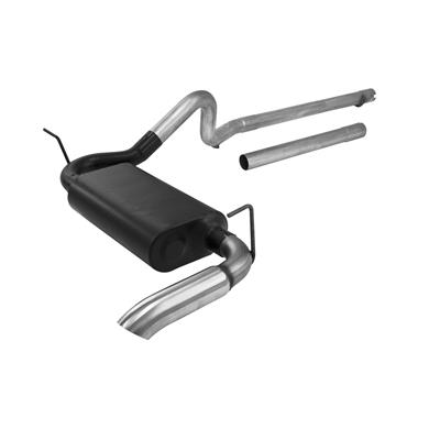 Flowmaster Stainless Steel Force II Exhaust Systems 817514 System, II, Cat-back, Single, Steel, Natural, Rear Exit, Jeep, Kit thumbnail 3
