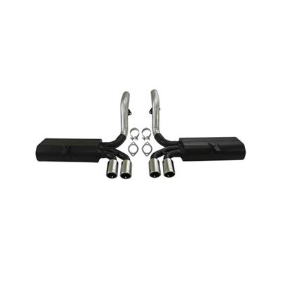 Flowmaster Stainless Steel Force II Exhaust Systems for 1997-2004 CORVETTE - 817517 System, II, Rear Axle-back, Dual, Steel, Rear Center Exit, Chevy, 5.7L LS, Kit thumbnail 4