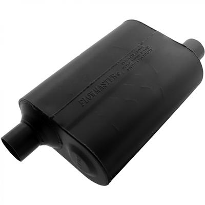 Flowmaster Super 40 Series Delta Flow Steel 2.25 Inch Muffler 952448 Muffler, Series, 2 1/4 in. Inlet/2 1/4 in. Outlet, Steel, Black, Each thumbnail 4