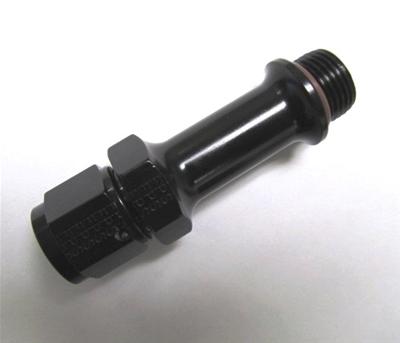 Fragola -8AN x 3/4-16 ORB Braswell Carb Adapter Female Nut - Black thumbnail 2
