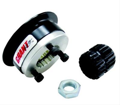 Grant Quick-Release Hubs for 1984-2004 MUSTANG - 3005 Steering Wheel Quick-Disconnect, Pinless, Aluminum, Black, 3-Bolt Wheels, Ford, Each