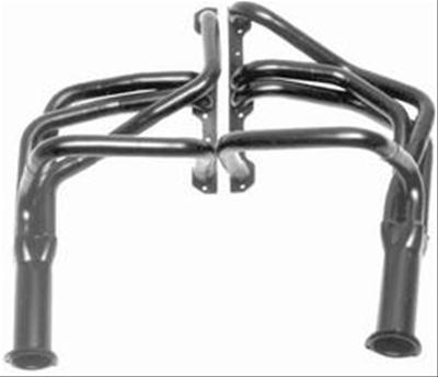 Hedman Street Headers 69386 Headers, Street, Long Tube, Steel, Silver Ceramic Coated, Chevy, GMC, 454, Pair thumbnail 4