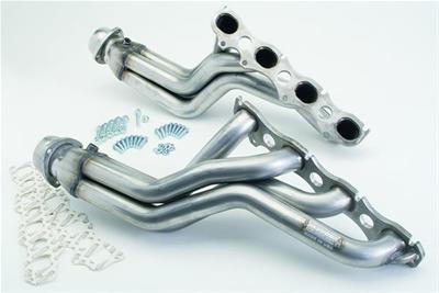 Hedman 304 Stainless Steel Headers 72630 Headers, Long Tube, Steel, Natural, Dodge, 5.7L Hemi, Pair thumbnail 5