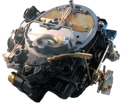 JET Marine 750 CFM 4-Barrel Carburetor 33005 Carburetor, Marine, cfm, 4-Barrel, Spread Bore, Single Inlet, Black, Universal Style Linkage, Each thumbnail 5