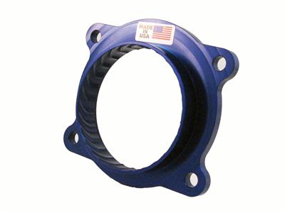 JET Powr-Flo Throttle Body Spacers 62165 Spacer, Powr-Flo, Aluminum, Blue Anodized, Chevy, 3.6L, Each
