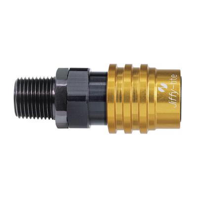Jiffy-Tite 12an Male Socket Fitting Valve w/Buna Seals