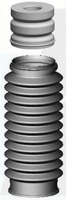 KYB Shocks & Struts Strut Boots Front FORD Freestar 2004-07 FORD Windstar 1999-03 MERCURY Monterey ( thumbnail 2