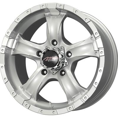 MB Wheels 15805139-19S MB Wheels Chaos 5 Silver Machined Wheels