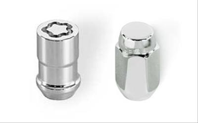 McGard 5 Lug Hex Install Kit w/Locks (Cone Seat Nut) 9/16-18 / 13/16 Hex / 1.75in. L - Chrome