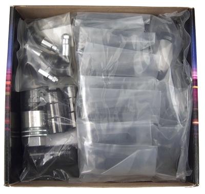 McGard 6 Lug Hex Install Kit w/Locks (Cone Seat Nut) M14X1.5 / 22mm Hex / 1.945in. Length - Black thumbnail 3