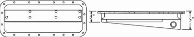 Moroso Hemi (Incl. Keith Black/JP-1 Funny Car) Dry Sump 3in-5in Aluminum Oil Pan thumbnail 2