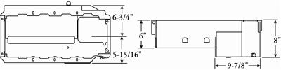 Moroso Donovan 700/DRC2 Big Block (w/Double Power Kick Outs) Wet Sump 6-7qt 8in Aluminum Oil Pan thumbnail 4