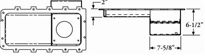 Moroso Ford 5.4 Lightning (w/Rear Sump) Drag Race Baffled Wet Sump 7qt 6.5in Aluminum Oil Pan thumbnail 2