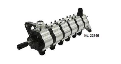 Moroso T3 Series 6 Stage Dry Sump Oil Pump - Tri-Lobe - Left Side - 1.200 Pressure