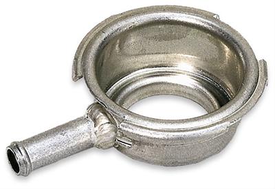Moroso Weld-On Filler Neck - Stamped Aluminum