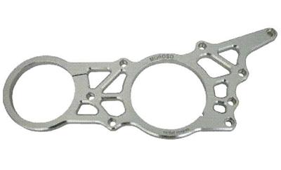 Moroso Ford Small Block Alternator & Vacuum Pump Mount - Meziere Water Pump - 93mm Alternator