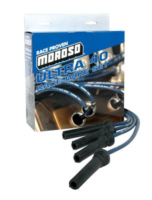 Moroso Universal Ignition Wire Set - Ultra 40 - Unsleeved - Straight - Pro-Boot - Blue thumbnail 3