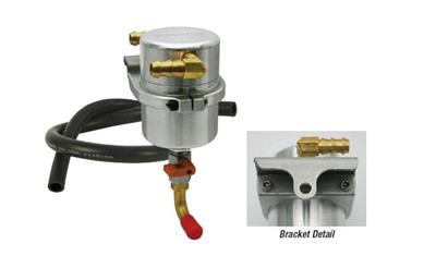 Moroso 96-04 Ford Mustang GT 4.6L Air/Oil Separator Catch Can - Billet Aluminum thumbnail 3