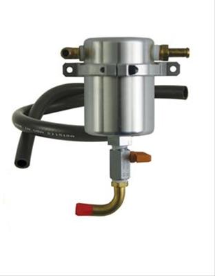 Moroso 90-05 Mazda Miata Air/Oil Separator Catch Can - Billet Aluminum