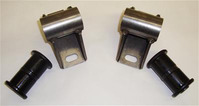 M.O.R.E. BombProof Motor Mounts JM25840 Mounts, Complete Mount Style, Steel, Zinc Plated, Black, Polyurethane, Jeep, 4.0L, 4.2L, 4WD, Kit thumbnail 3