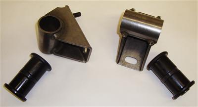 M.O.R.E. BombProof Motor Mounts JM25840 Mounts, Complete Mount Style, Steel, Zinc Plated, Black, Polyurethane, Jeep, 4.0L, 4.2L, 4WD, Kit thumbnail 2
