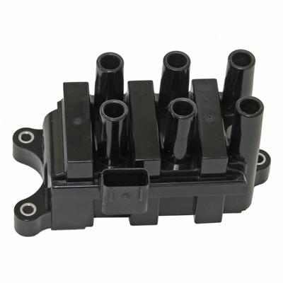 MSD Street Fire Coils 5529 Ignition Coil; Fire; Ford 6-Tower Coil Pack; Direct Connection; 01-04 Ford
