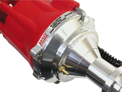 MSD Digital E-Curve Pro Billet Distributors 8394 Distributor, Pro-Billet E-Curve, Magnetic Trigger, Electronic, Vacuum Advance, Chevy, Big/Small Block thumbnail 4