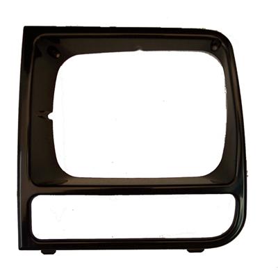 Sequential LED Rectangular Dual Headlight Bezel W/ Visor - View #4