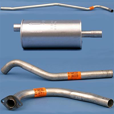 OMIX-ADA 17606.11 OMIX-ADA Exhaust Kits for 1945-1971 Willys and