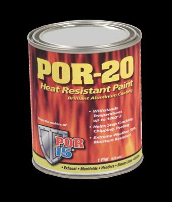 P.O.R.-15 44316 POR-15 POR-20 Heat-Resistant Paint | Summit Racing