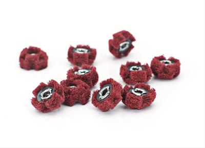 Powerhouse Products Cross Buffs POW351910 Buffs, Aluminum Oxide, Medium Grade, 1 1/2 in. Diameter, Set of 10