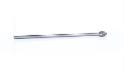 Powerhouse Products Oval Shape Burrs POW353606 Carbide Burr, Double Cut, Shape, 0.375 in. Diameter, 1/4 in. Shank, 6.0 in. Length, Each