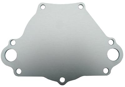 Proform Chrysler Water Pump Backing Plates 66237 Plates, Aluminum, Natural, Electric, Chrysler, Dodge, Plymouth, Small Block, Each