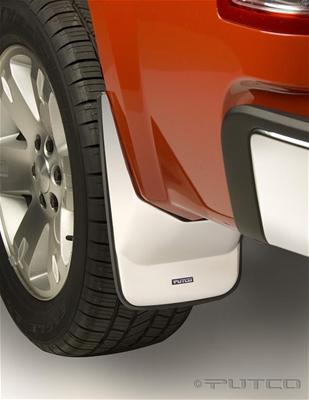 Putco 07-13 GMC Sierra w/o Factory Flares (Rear) Form Fitted Mud Skins thumbnail 2
