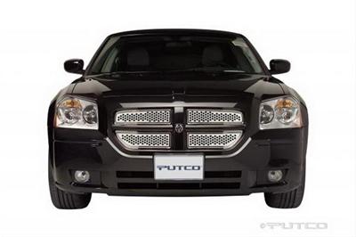 Putco 06-07 Dodge Magnum Main Grille Punch Stainless Steel Grilles
