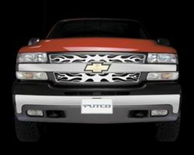 Putco 02-06 Chevrolet Avalanche w/Body Cladding Flaming Inferno Stainless Steel Grille