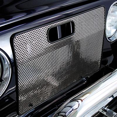 Rugged Ridge 97-06 Jeep Wrangler Stainless Steel Radiator Bug Shield