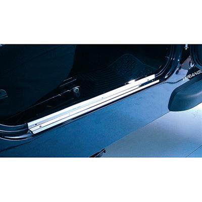 Rugged Ridge 97-06 Jeep Wrangler TJ Stainless Steel Door Entry Guards