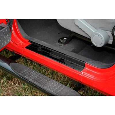 Rugged Ridge Entry Guards 11216.1 Guards, Steel, Black, Tape-on, Jeep, Pair
