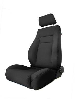 Rugged Ridge Ultra Front Seat Reclinable Black 97-06 Jeep Wrangler TJ