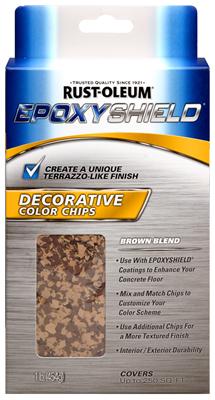 Rust-Oleum 238473 EPOXYShield Decorative Color Chips Brick Red Blend