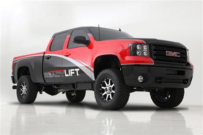 ReadyLift Suspension SST Lift Kits 69-3411 Lift, Torsion Bar Key/Leaf Spring Blocks, 4.0 in. Front, 1.0 in. Rear, Chevy, GMC, Kit thumbnail 3