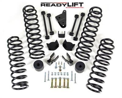 ReadyLift Suspension SST Lift Kits 69-6400 Lift, Coil Springs, 4.0 in. Front, 3.0 in. Rear, Jeep, Kit thumbnail 2