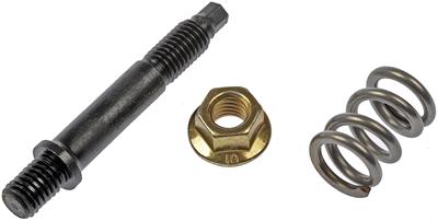 Dorman Exhaust Bolt & Spring Kit (675-221) – Includes 2 Springs & 2 Studs, Front Placement