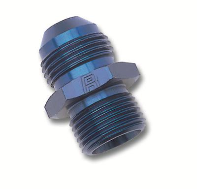 Russell Performance -10 AN Flare to 20mm x 1.5 Metric Thread Adapter (Blue) thumbnail 2