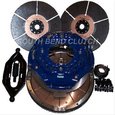 South Bend Clutch 08-09 Ford 6.4L ZF-6 SFI Comp Dual Disc Clutch Kit (3850lb Load)